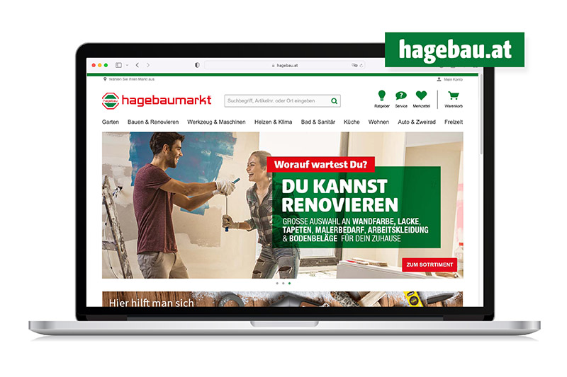 hagebau launcht Onlineshop